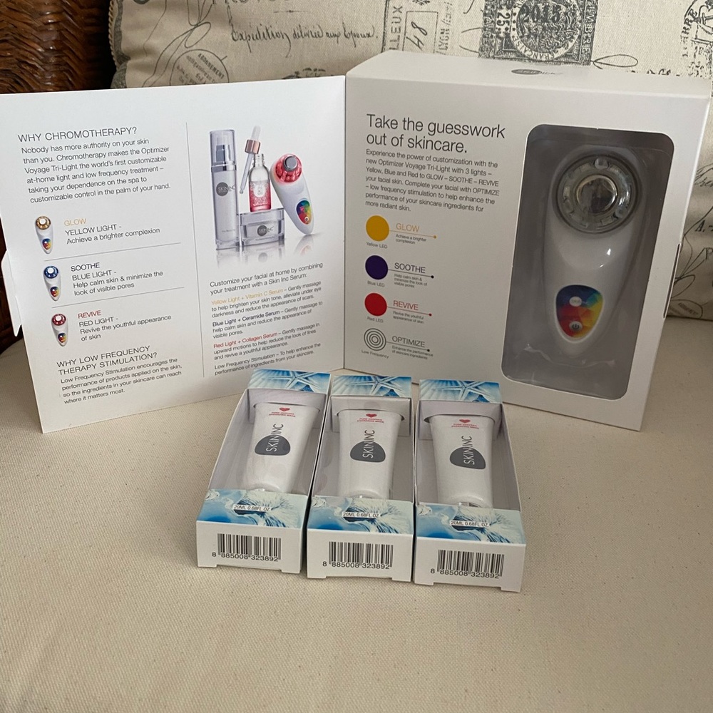 Optimizer Voyage Tri-light/ LED & Low Frequency treatment